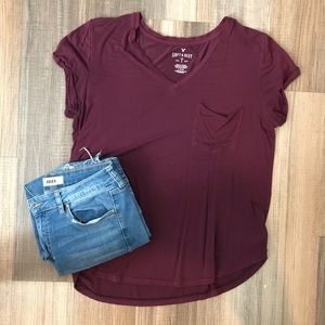 AEO Soft & Sexy V-Neck T-Shirt